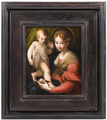 Girolamo Francesco Maria Mazzola, gen. Il Parmigianino, Umkreis - Alte Meister