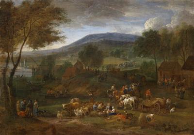 Pieter Bout (Brüssel 1658–1719) und Adriaen Frans Boudewyns (Brüssel 1644–1711) - Alte Meister