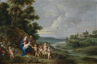 Pieter van Avont (Mecheln 1600–1652) und Lucas van Uden (Antwerpen 1595–1672) und Jan Brueghel II (Antwerpen 1601–1678) - Alte Meister