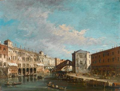 Attributed to Francesco Guardi - Dipinti antichi