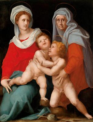 Attributed to Jacopo da Pontormo and Studio - Old Master Paintings