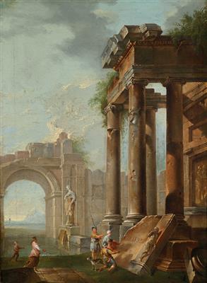 Circle of Giovanni Paolo Panini - Old Master Paintings