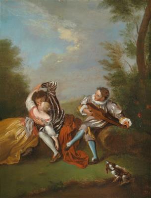 Jean Antoine Watteau, Nachahmer - Alte Meister