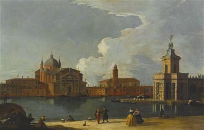 Venetian School, 18th century -  a pair (2) - Old Master Paintings