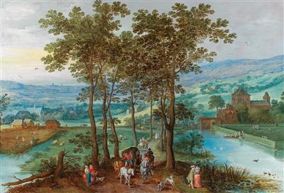 Joos de Momper and Jan Brueghel I. - Dipinti antichi