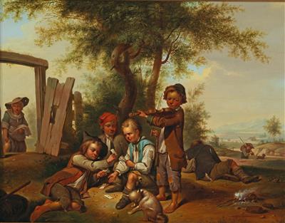 Johann Conrad Seekatz – a pair (2) - Old Master Paintings