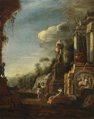 Circle of Giovanni Paolo Panini - Old Master Paintings