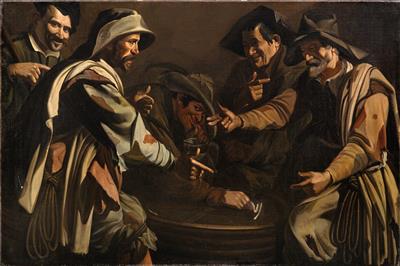 Caravaggist Painter, 17th Century - Dipinti antichi