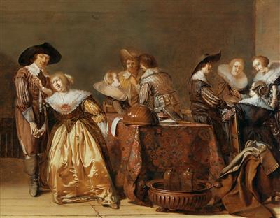 Attributed to Pieter Codde - Old Master Paintings