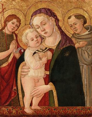 Domenico di Zanobi, called the Master of the Johnson Nativity - Old Master Paintings II