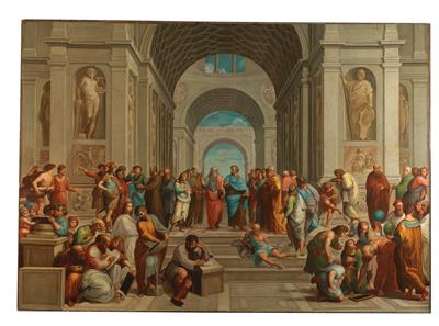 Roman School, 18th Century After Raphael - Old Master Paintings II