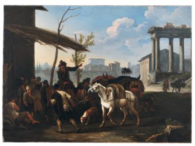Pieter van Bloemen, called lo Stendardo - Dipinti antichi