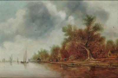 Manner of Jan van Goyen - Dipinti antichi