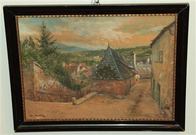 August Mandlick - Paintings