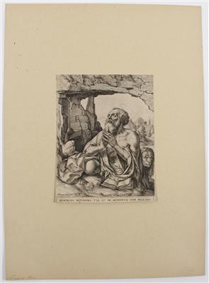 Hieronymus Wierix - Disegni e stampe fino al 1900, acquarelli e miniature