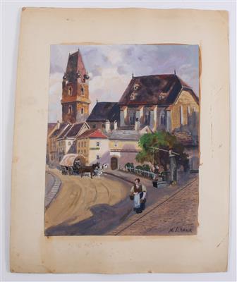 M. Schenk, Österreich um 1920 - Disegni e stampe fino al 1900, acquarelli e miniature