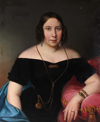 Künstler um 1840 - Portraits and miniatures