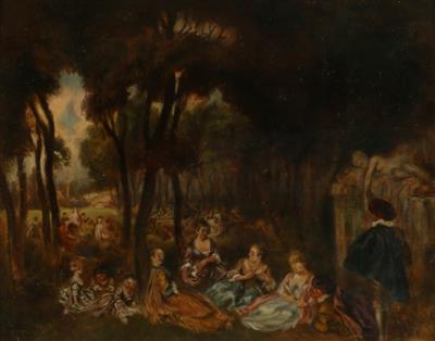 Jean Antoine Watteau - Eine Bilderreise durch die Zeit
