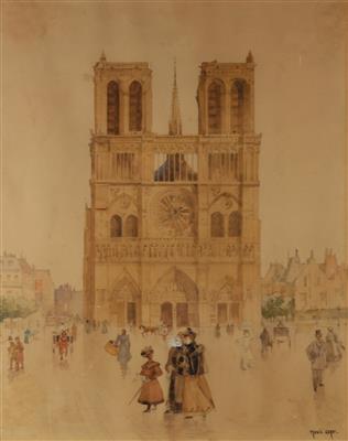 Francis Garat, Frankreich, Ende 19. Jahrhundert - Watercolours and miniatures