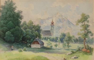 Heinrich Carl Schubert - Watercolours and miniatures