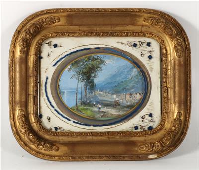 Konvolut, Mitte 19. Jahrhundert - Akvarely a miniatury