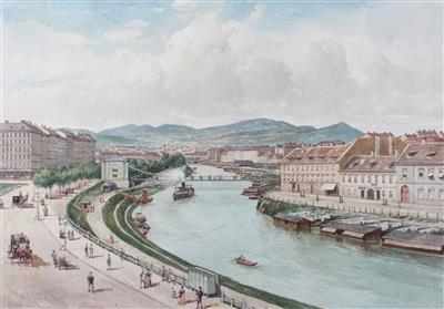 Konvolut: Wien Motive - Watercolours and miniatures