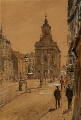 Wien, um 1920 - Watercolours and miniatures