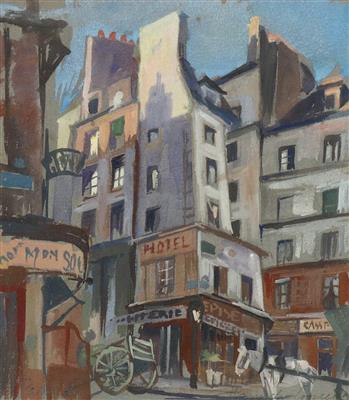 Zwei Motive aus Paris - Paintings