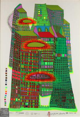 Friedensreich Hundertwasser* - Prints and paintings of Austrian artists