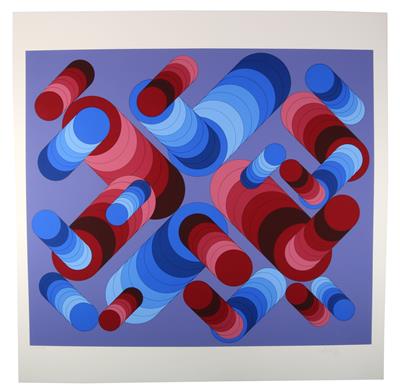 Victor Vasarely * - Incisione moderna e contemporanea, disegni e acquerelli