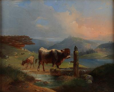 Franz Heike, Wien um 1850 - Paintings