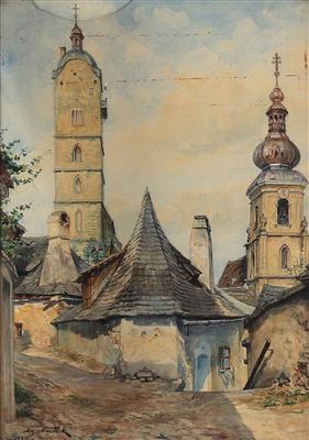 August Mandlick - Paintings
