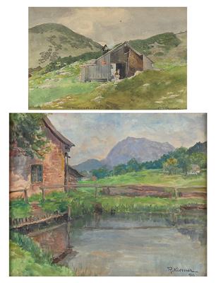 Zwei Bildchen - Paintings