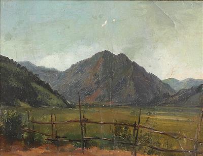 Franz Steinfeld zugeschrieben/ attributed (1787-1868) Über Wiesen und Berge, - Dipinti