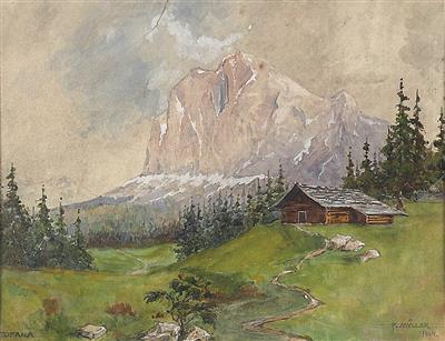 F. Müller, um 1920 - Paintings