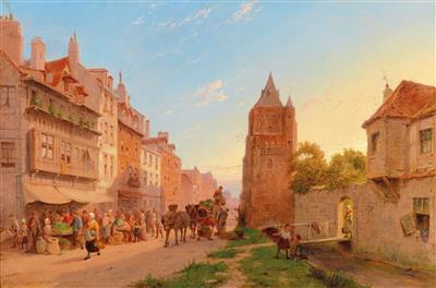 Pieter Cornelis Christiaan Dommelshuizen (Dommersen) - Paintings - Season opening