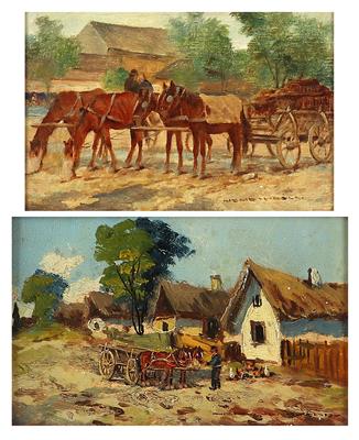 Bela und György Nemeth, Ungarn um 1900 - Paintings