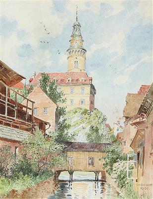 Aquarellist, um 1900 - Paintings