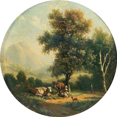 M. de Mathan um 1800 - Paintings