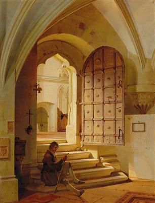 Frans Vervloet Umkreis/Circle (1795-1872) Auf den Kirchenstufen, - Bilder