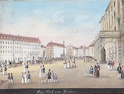 Balthasar Wigand Umkreis/Circle (1771-1846) Am Hof in Wien, - Bilder