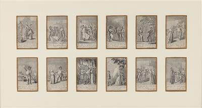Daniel Nikolaus Chodowiecki - Master Drawings, Prints before 1900, Watercolours, Miniatures