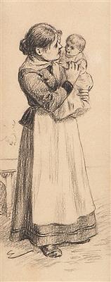 Josef Engelhart - Master Drawings, Prints before 1900, Watercolours, Miniatures
