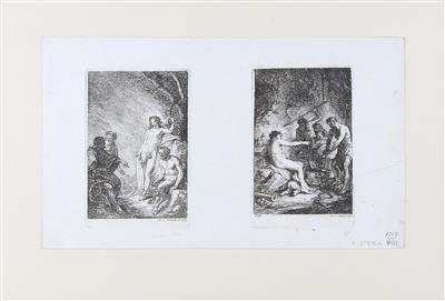 Martin Johann Schmidt gen. - Mistrovské kresby, Tisky do roku 1900, Akvarely a miniatury
