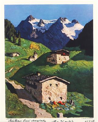 Alfons Walde * - Paintings and Graphic prints