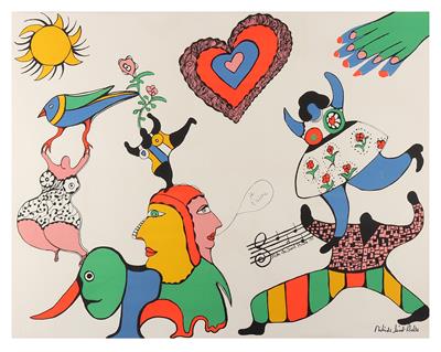 Niki de Saint-Phalle * - Dipinti e Incisione