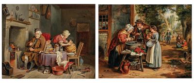 Frederick Daniel Hardy Nachahmer/follower - Letní aukce Obrazy