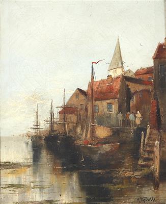 H. Merville, um 1900 - Summer auction Paintings