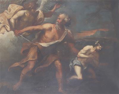 Nachahmer des Girolamo Troppa Die Opferung Isaaks, - Summer auction Paintings
