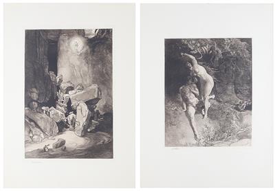 Rudolf Jettmar - Paintings and Graphic prints